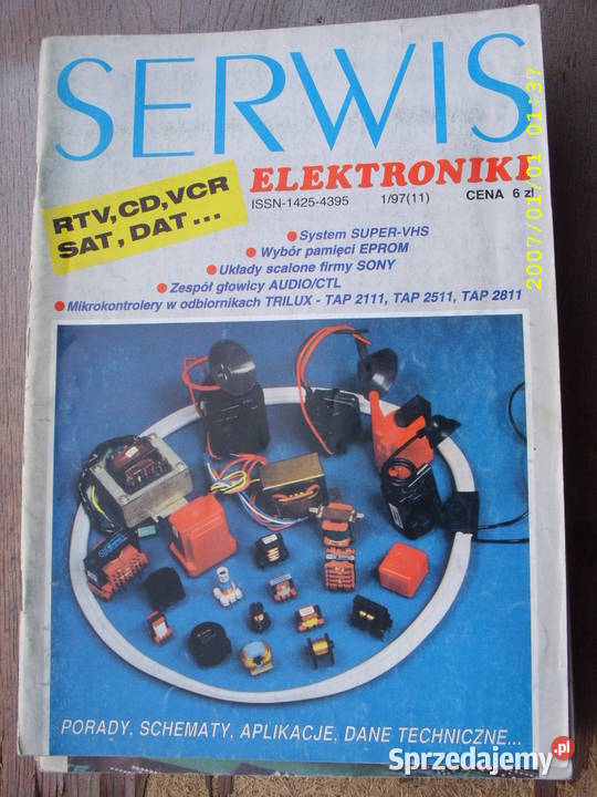 ROCZNIK MIESIECZNIKA SERWIS ELEKTRONIKI1998