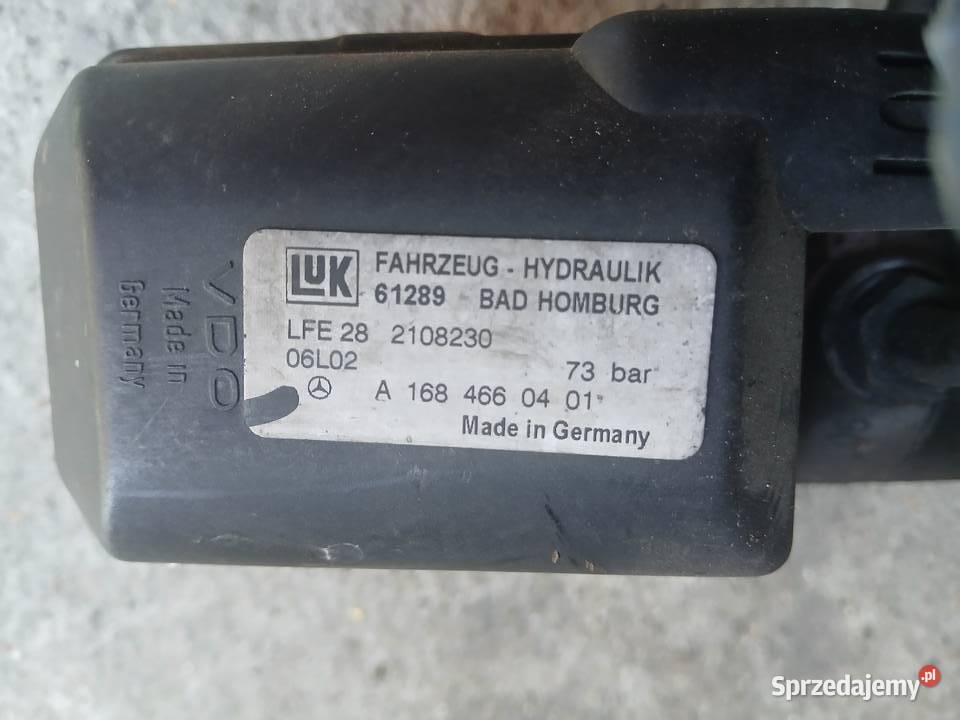 Pompa wspomagania A1684660401 Mercedes w168 A160 Radłów