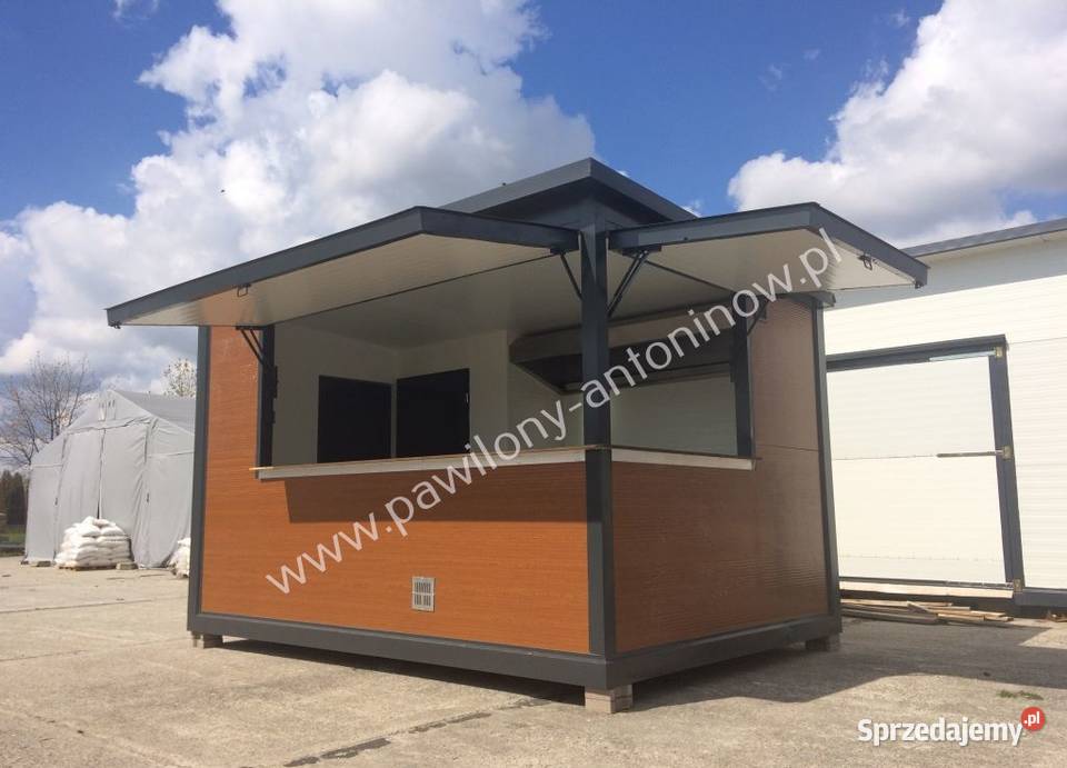 NOWY PAWILON KONTENER GASTRONOMICZNY LODY SKLEP Bydgoszcz