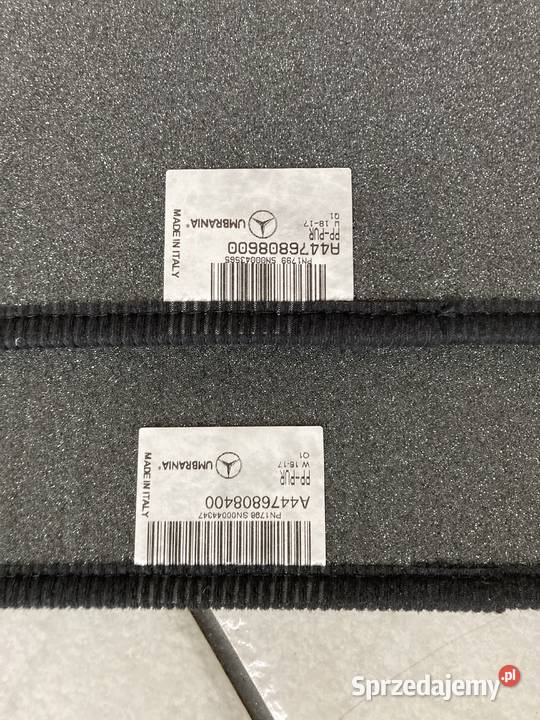 Dywaniki do Mercedesa klasy v Osielsko