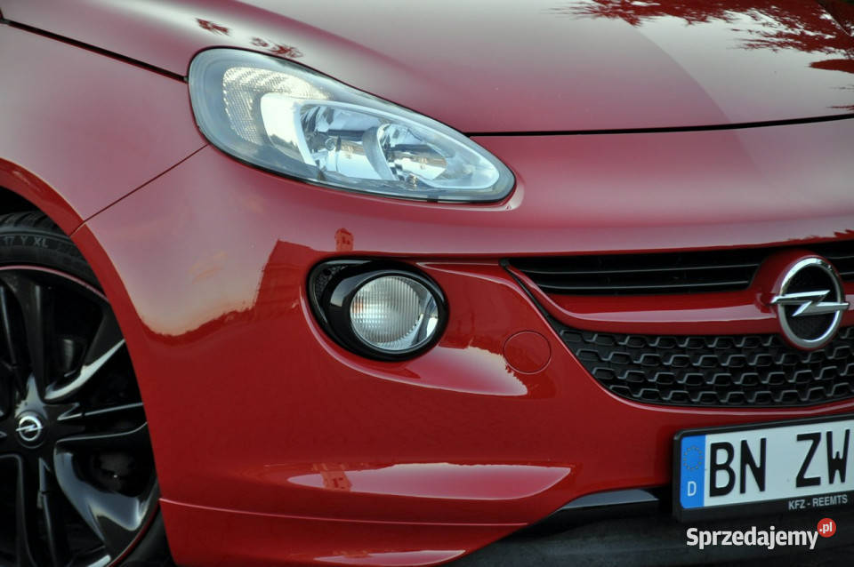 Opel Adam 14i87LedSkóryKlimatronikGrzana czujnik zmierzchu Ostrów Mazowiecka