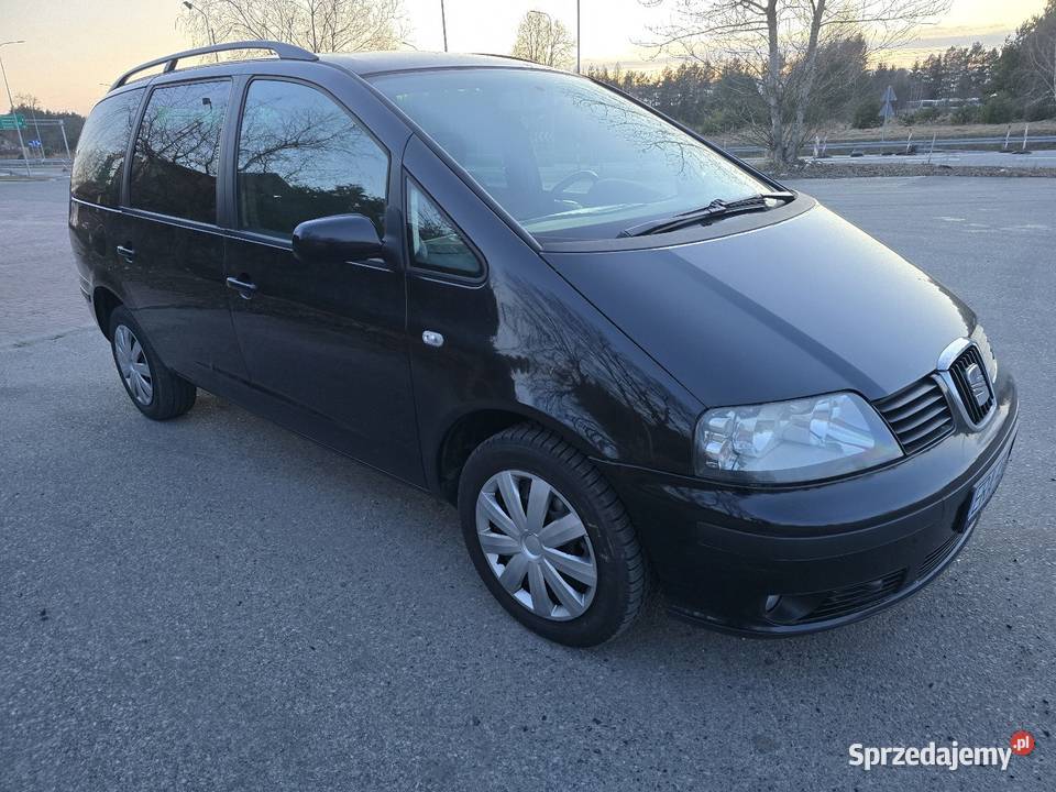 Seat Alhambra 18t gaz klima Tempomat Elektryczne immobilizer Starcza