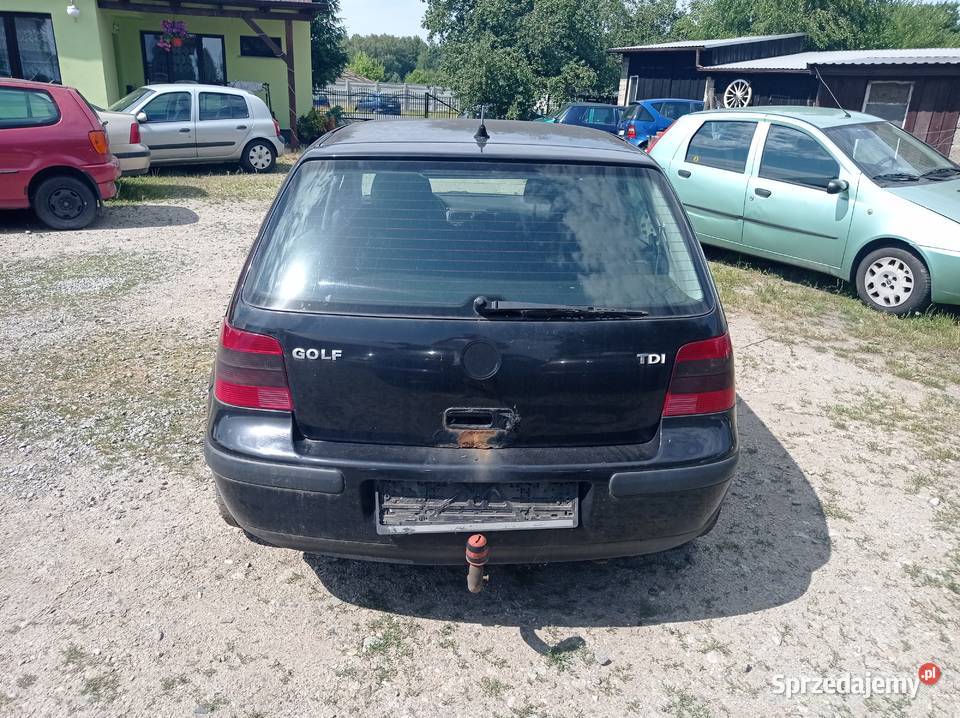 Volkswagen Golf IV 19 TDI 85 kW 2000 r dawca Szklarka Myślniewska