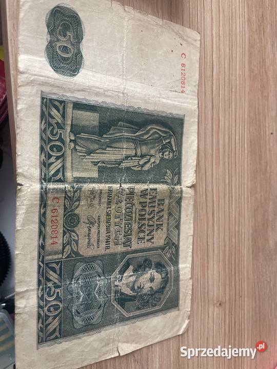 Banknot 50 Złotych Pozostałe Wałbrzych