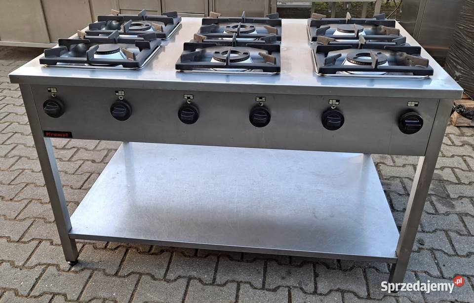 KUCHNIA GAZ 6 PAL KROMET DUŻA MOCNA 42 KW M1286N wielkopolskie Nowe Skalmierzyce
