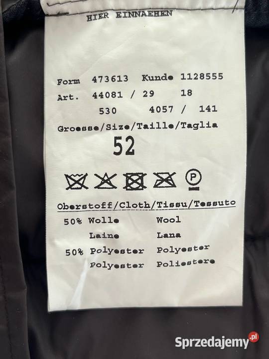 Kurtka Bugatti 50 wełna Rozmiar 52 Stan Zimowa  Warszawa sprzedam