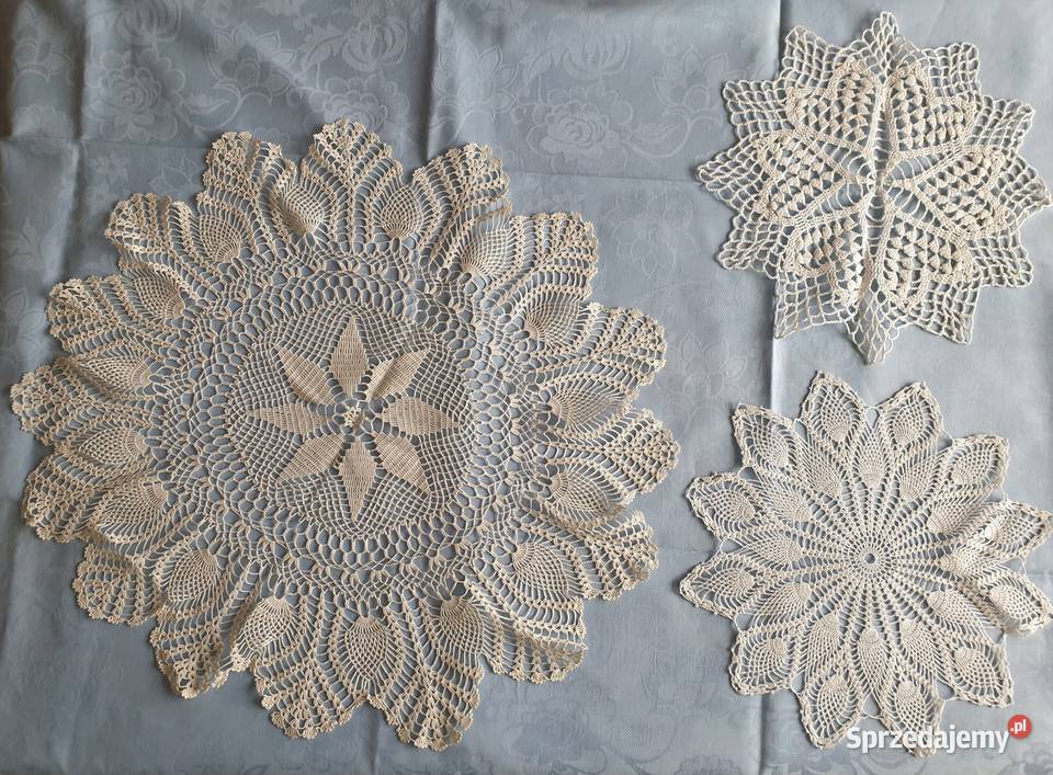 Serwety bawełniane ręcznie robione 7 Kraków sprzedam