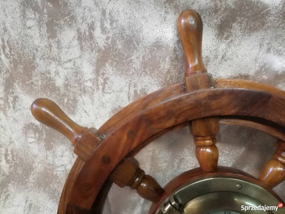 Ster drewniany z zegarkiem ścienny Stargard sprzedam