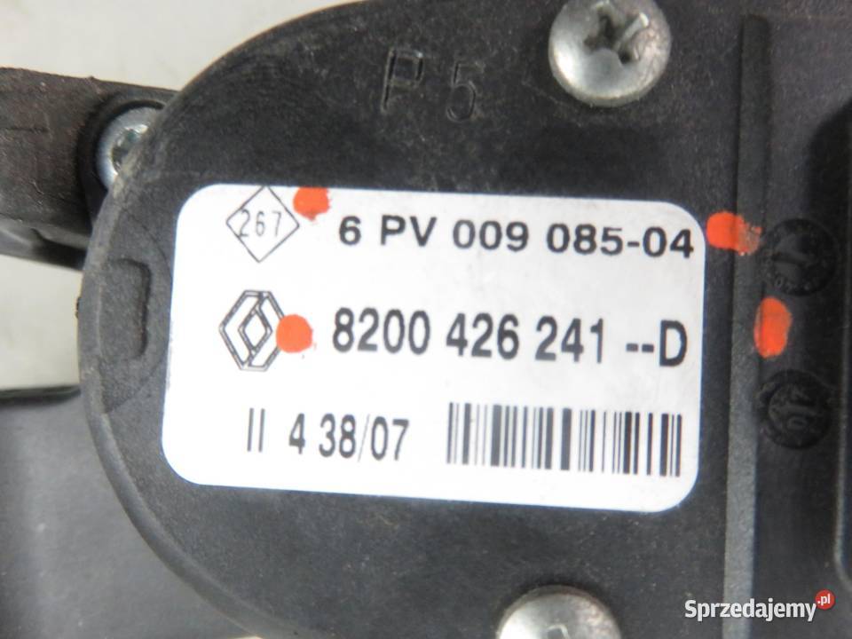 POTENCJOMETR GAZU RENAULT TWINGO II 15 dCi sprzedam