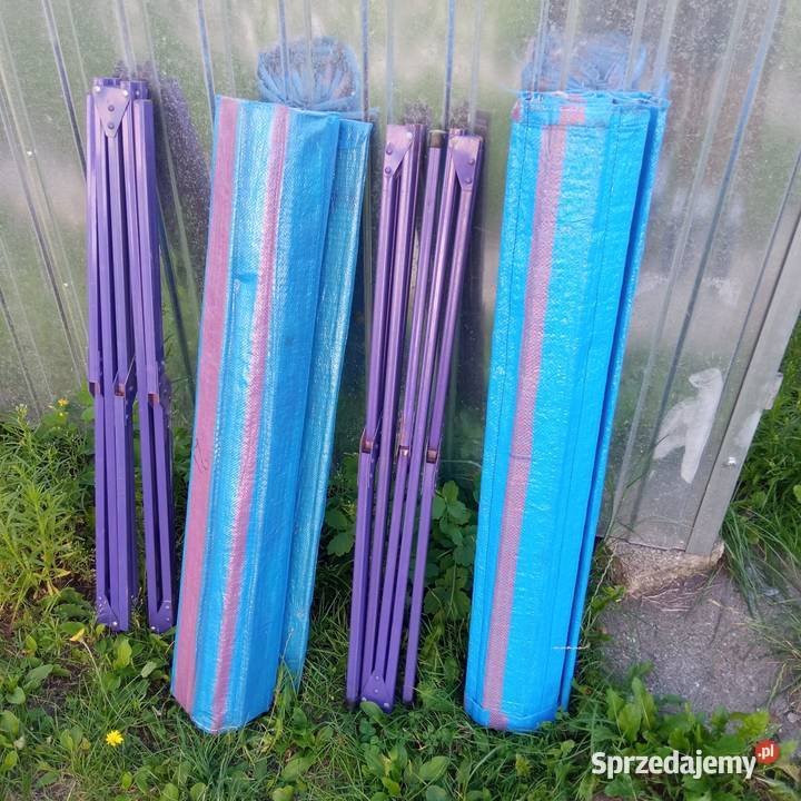 Składany stolikstoisko na targi bazar metal Łódź