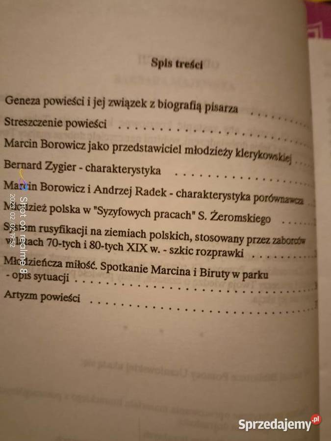 Syzyfowe prace Żeromskiego analizy lektury Rok wydania 1999 Książki naukowe i popularnonaukowe Warszawa