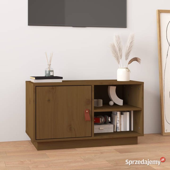 Szafka pod telewizor miodowy brąz 70x34x40 Warszawa