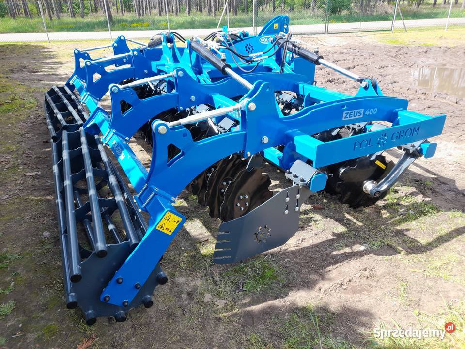 Brona talerzowa uprawowo ścierniskowa 4 m Brony Giżycko