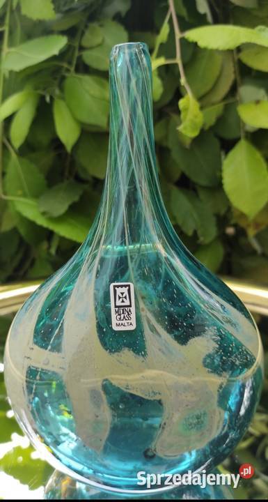 MDINA GLASS proj Michael Harris Blue Summer Pabianice
