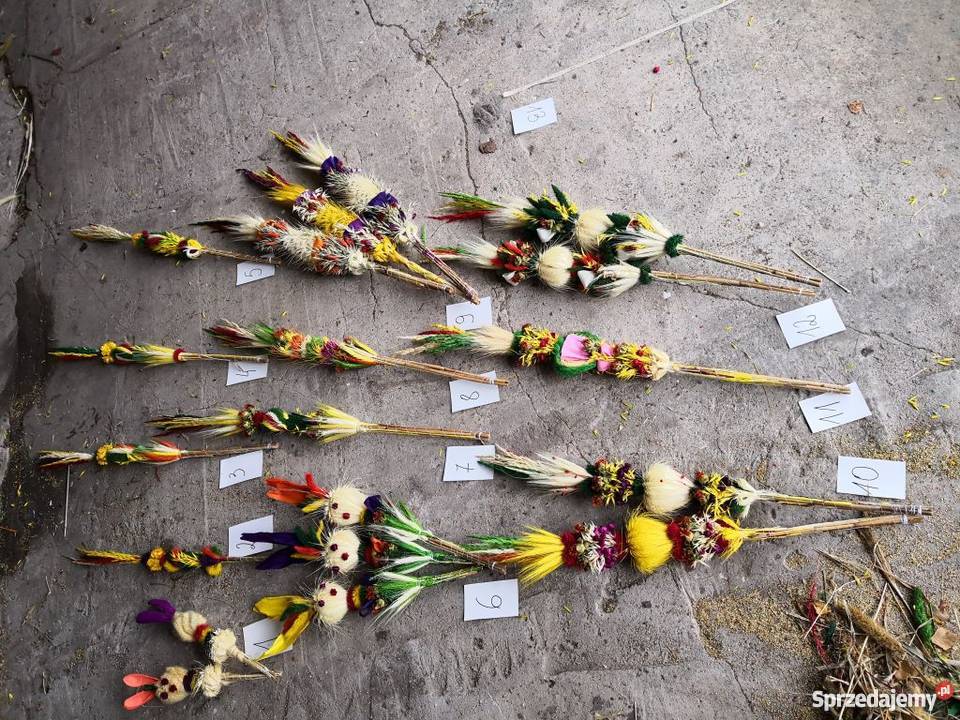 Palmy Wielkanocne lubelskie Nowa Wola