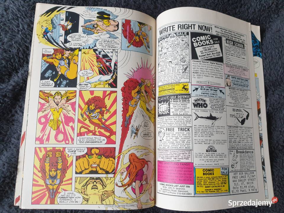 The Teen Titans komiks DC USA 1985