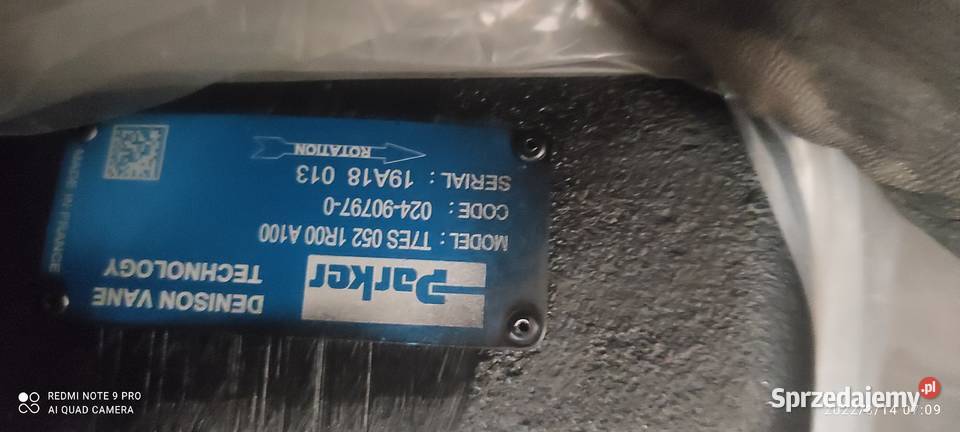 Pompa hydrauliczna parker T78ES 042 1R00 A100