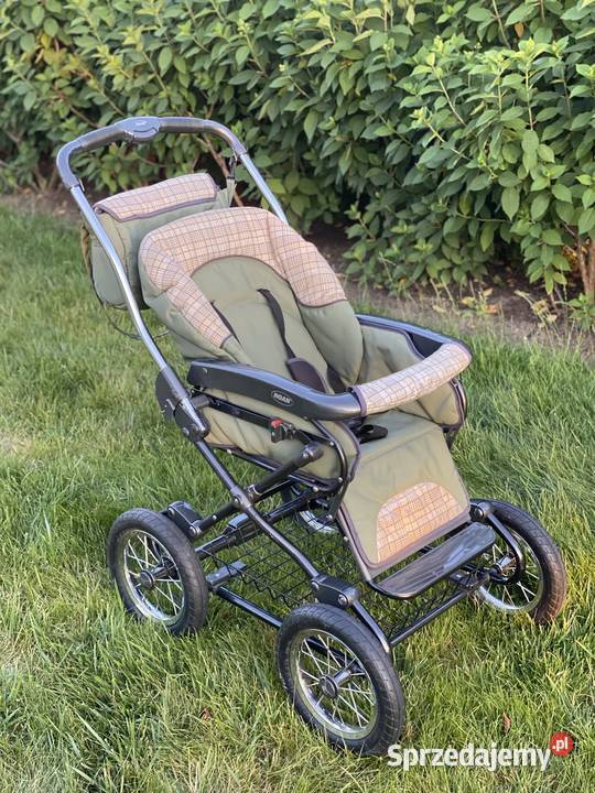 Wózek dziecięcy Roan Marita 2w1 oliwkowy wygodny Warzymice
