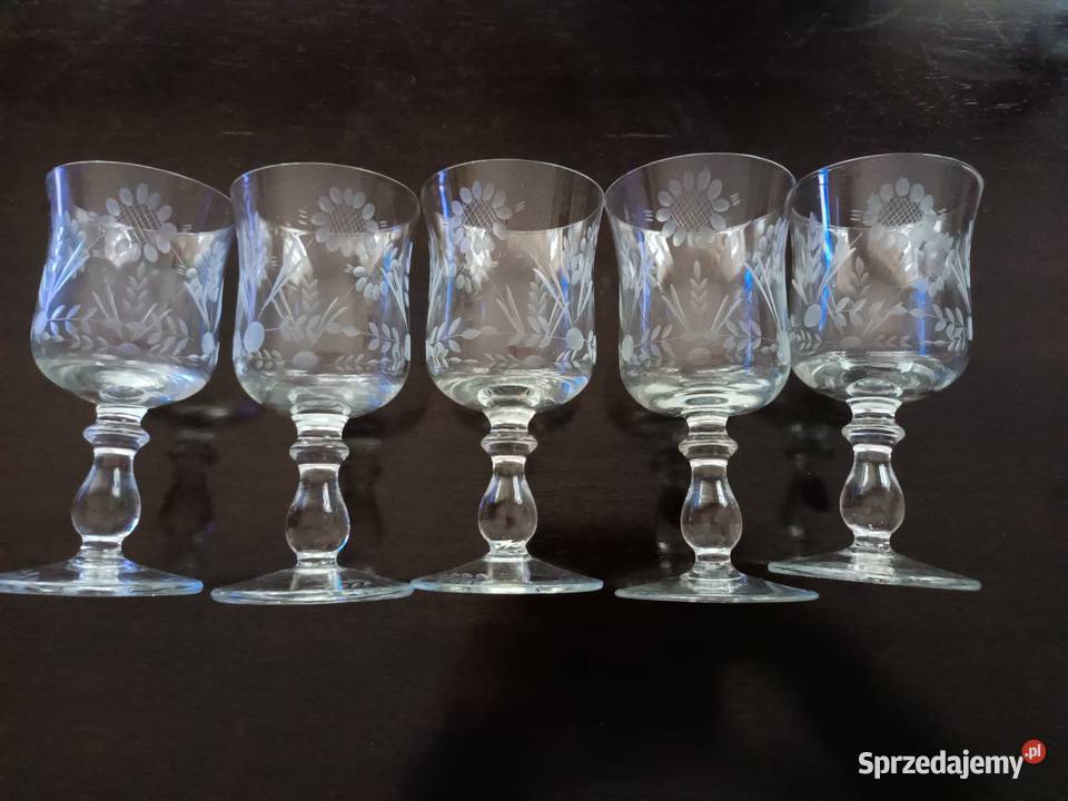 Kieliszki duże do wina 5 Aleksandrów Łódzki