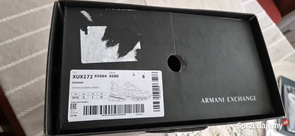 Buty Armani Exchange nowe Sportowe Sulbiny