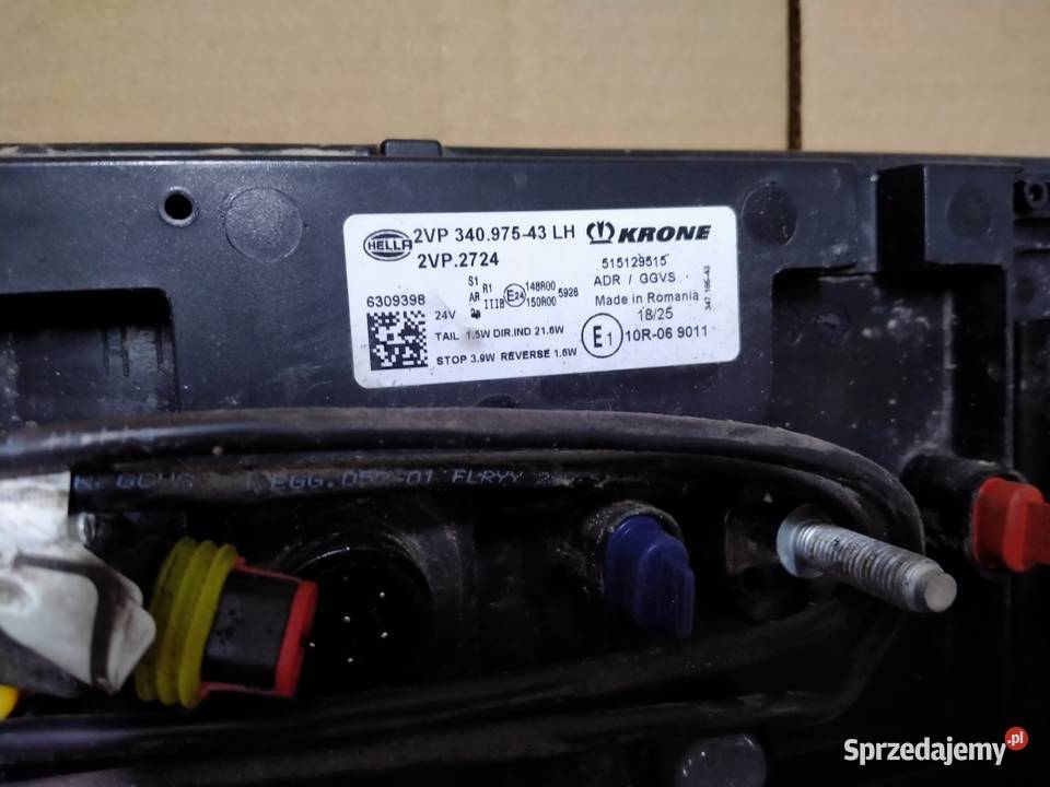 KRONE LAMPA ZESPOLONA 515129515 515129516 Kargowa