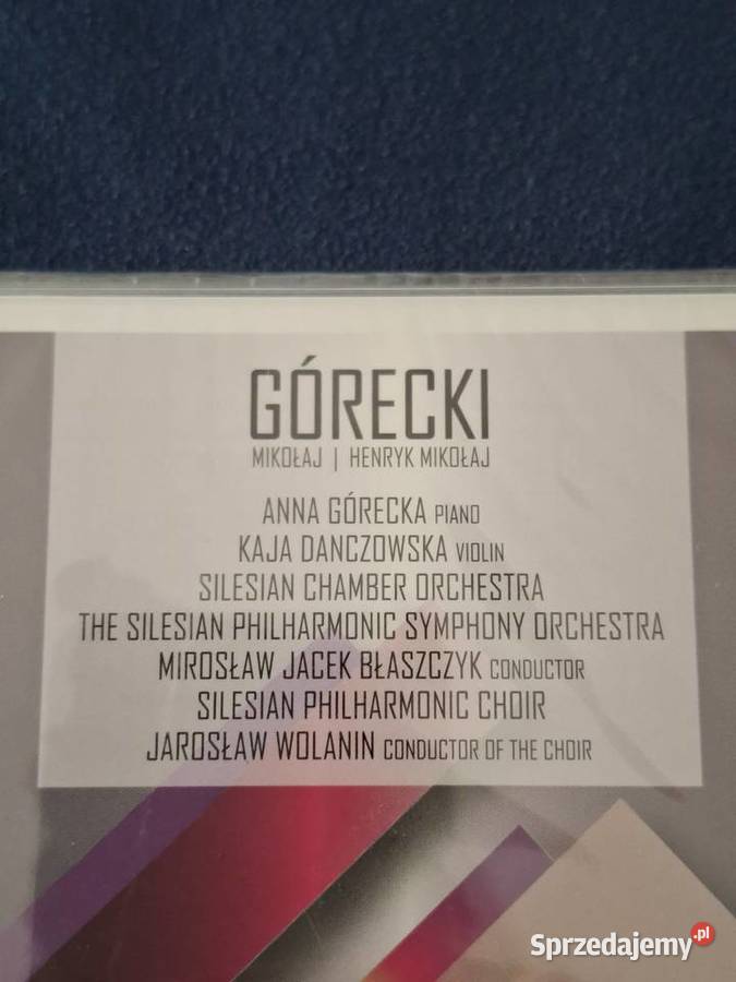 CD Górecki nowa CD DUX 0924Total time 5743 CD Gliwice