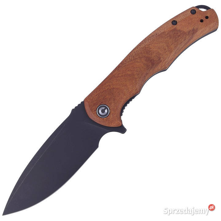 Nóż składany Civivi Praxis Cuibourtia Wood Black Warszawa
