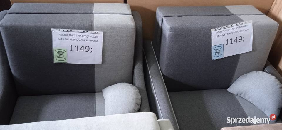 AMERYKANKI NA SPRĘŻYNACH DOSTĘPNE RĘKI Toruń