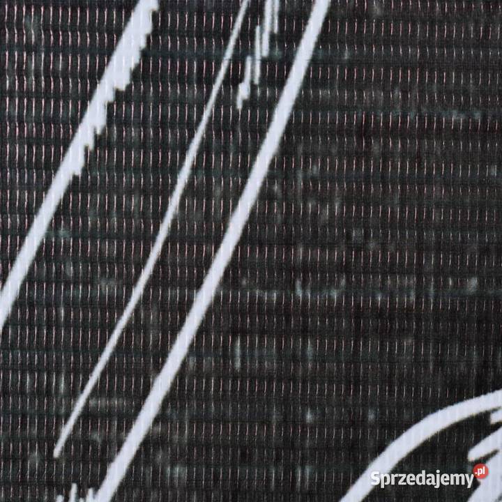 vidaXL Składany parawanmotyw piór czarno Warszawa