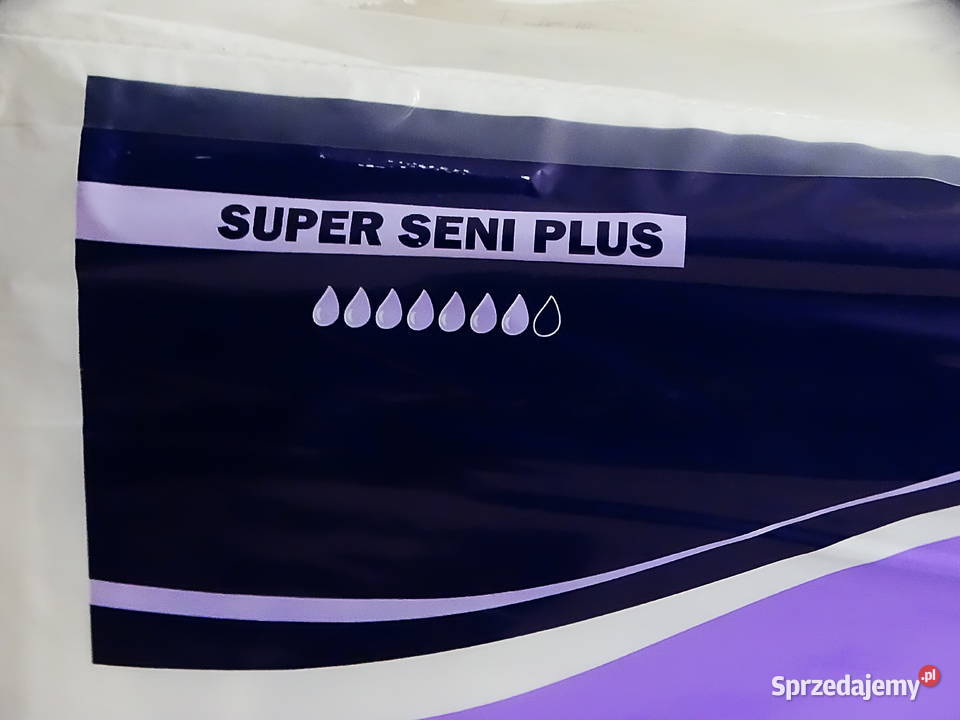 Pieluchomajtki Super SENI PLUS 3 Large 26 duża Biłgoraj sprzedam
