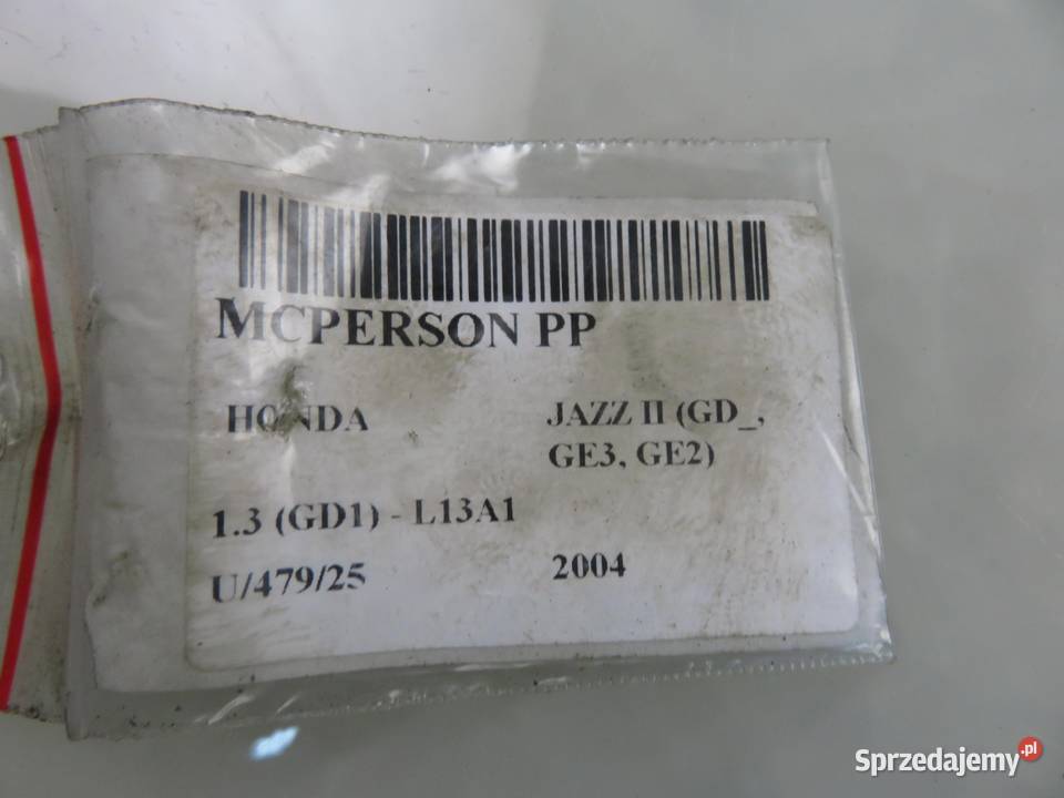 MCPERSON PRAWY PRZEDNI HONDA JAZZ II 13