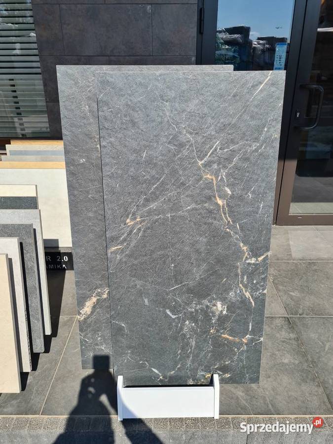 Płytki gresowe VENETO BLACK STR 598X1198 GAT 3 Opoczno