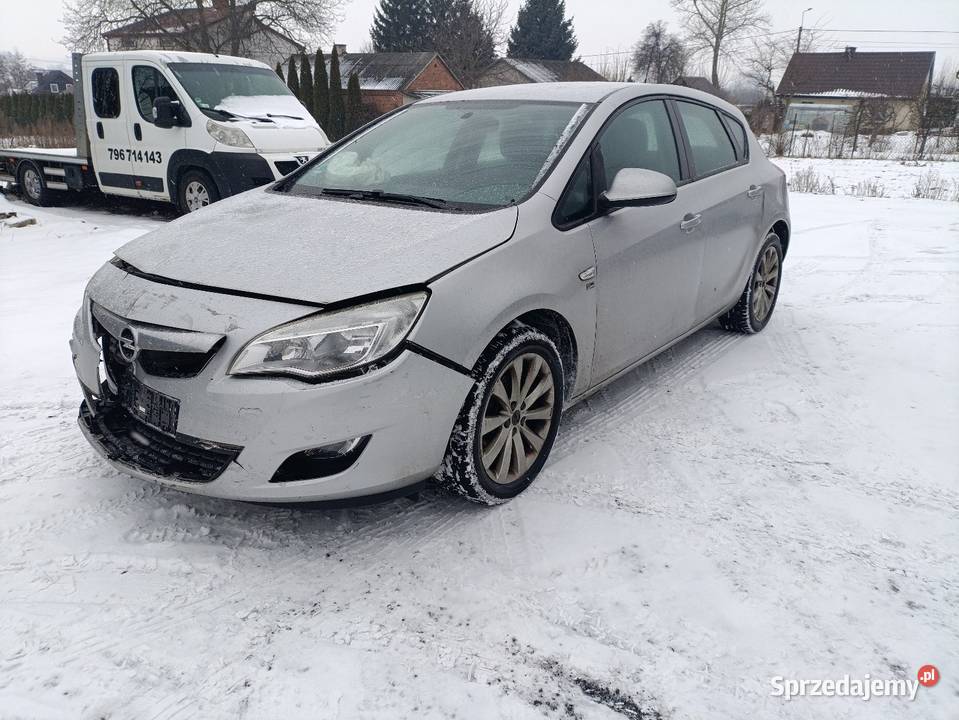 Opel Astra J 14 benzyna lubelskie Przybysławice