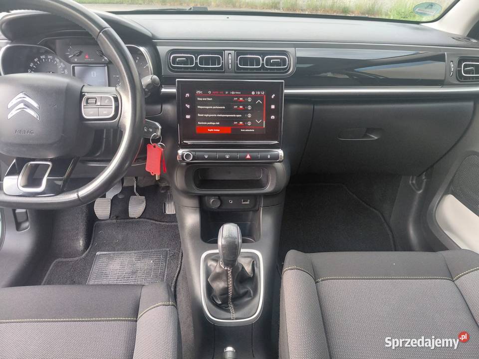 CITROEN C3 2018R 12 97 83 Navi panorama dcah nieuszkodzony C3 Jelenia Góra