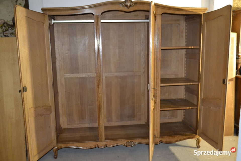 szafa ludwikowska 3 drzwiowa dąb Będzin