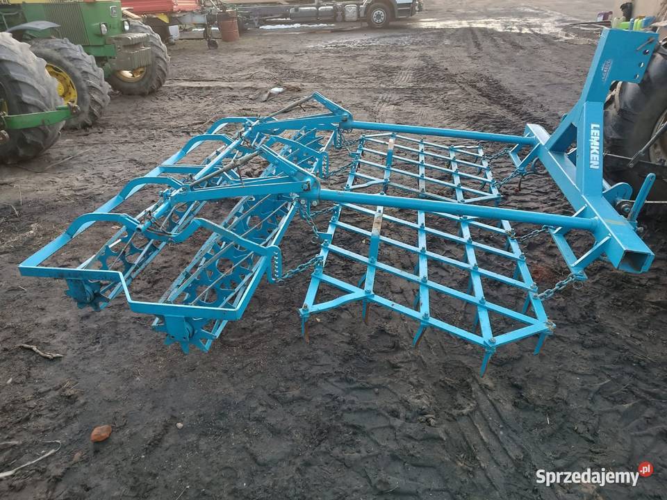 Lemken agregat uprawowy 3m wałek podwójny Brzeziny
