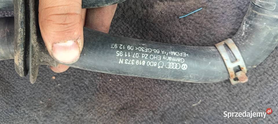 Przewody Nagrzewnicy Komplet Audi A4 B5 a11 śląskie Myszków