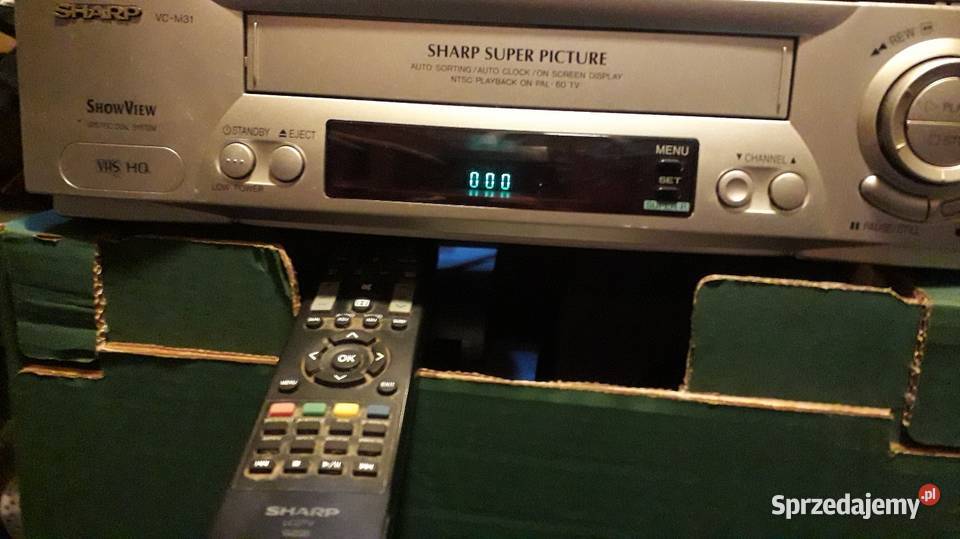Magnetowid Sharp podkarpackie Leżajsk sprzedam
