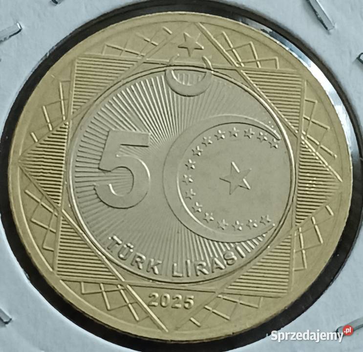 5 Lira Turcja 2025 r 100 rocznica Republiki wielkopolskie Konin