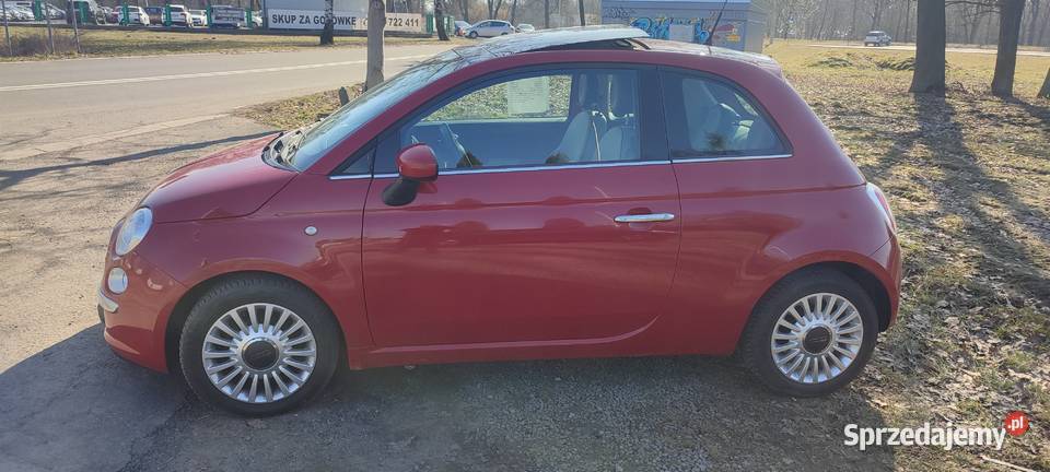 Fiat 500 12benzpanorama dach klimatyzacja Pszczyna