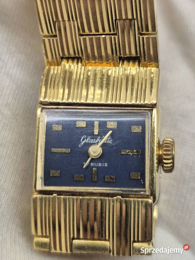 Elegancki zegarek damski Glashutte Chorzów