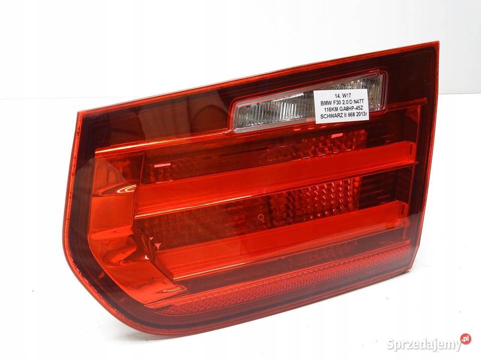 LAMPA PRAWA PRAWY TYŁ TYLNA W KLAPE BMW F30 LED Lampy przednie