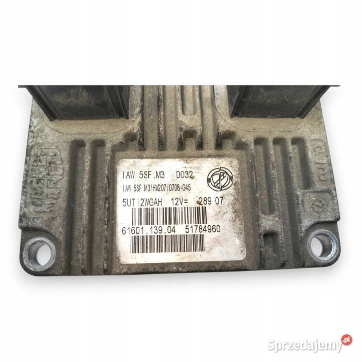 Sterownik silnika ECU Fiat Idea Grande Punto 14 Chełm