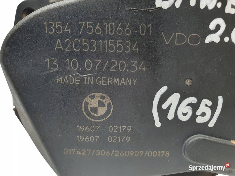 PRZEPUSTNICA BMW E46 E90 E87 20 i N43B20