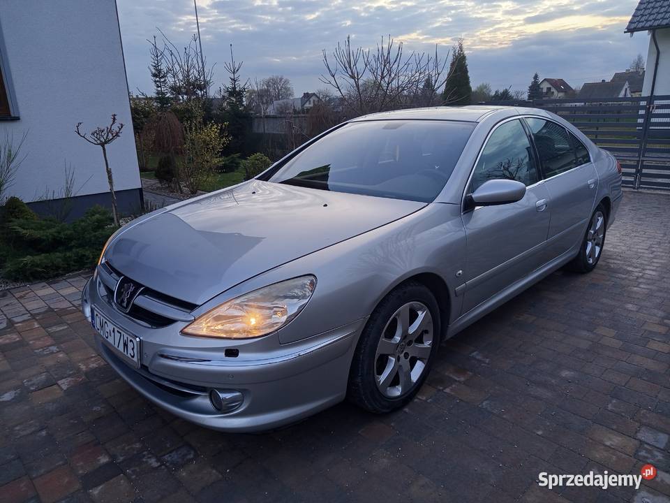 Peugeot 607 20 HDi 136 zarejestrowany klimatyzacja kujawsko-pomorskie Strzelno