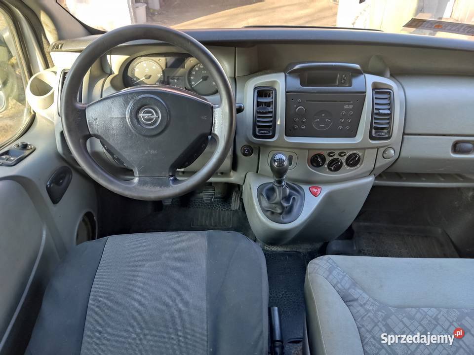 9 osobowy VIVARO r2005 p19d bez dpf długo opłaty