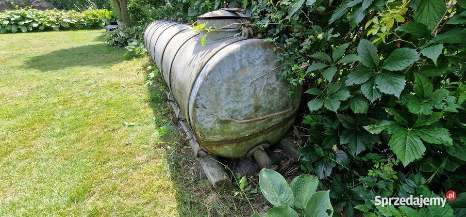 Zbiornik beczka metalowy Nysa
