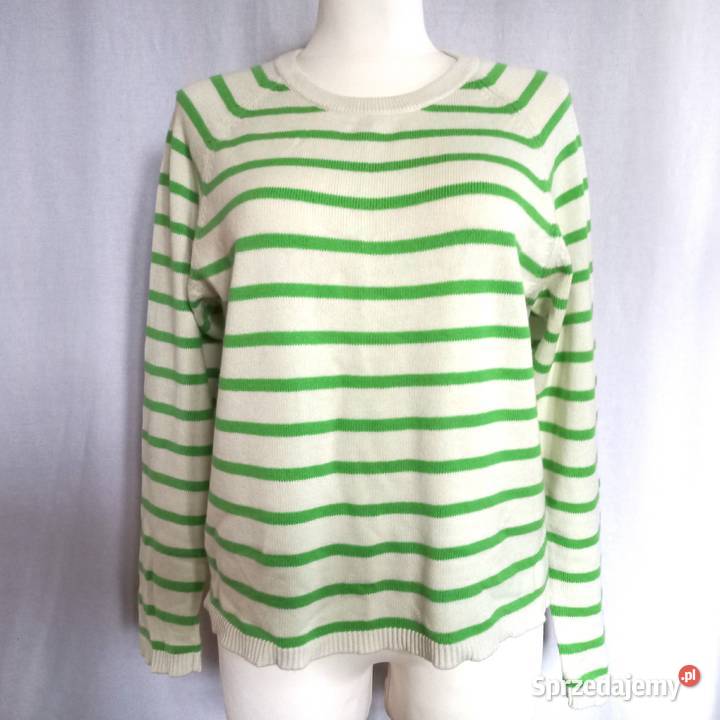 Sweter damski PASKI zielony r 3840 Part Two