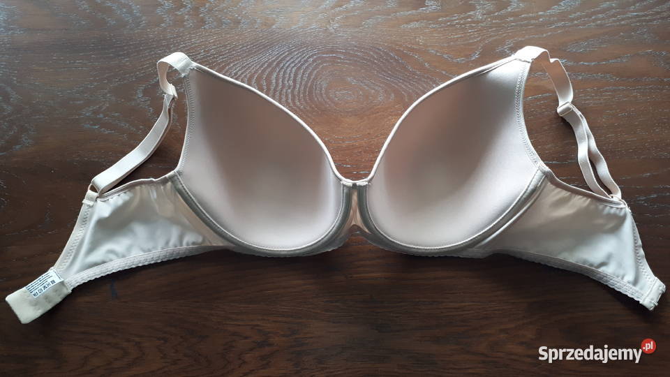 Biustonosz romiar 85E beżowy gładki AZAL Rybnik