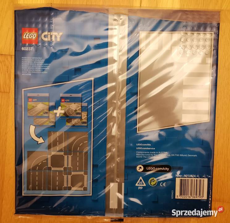 LEGO CITY Zakręt i skrzyżowanie 60237 Dla Dziecka Łódź
